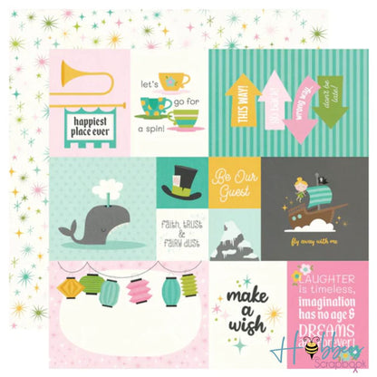 Collection Kit 12 x 12 Say Cheese Fantasy At The Park / Kit Papel Doble Cara Papel Echo Park