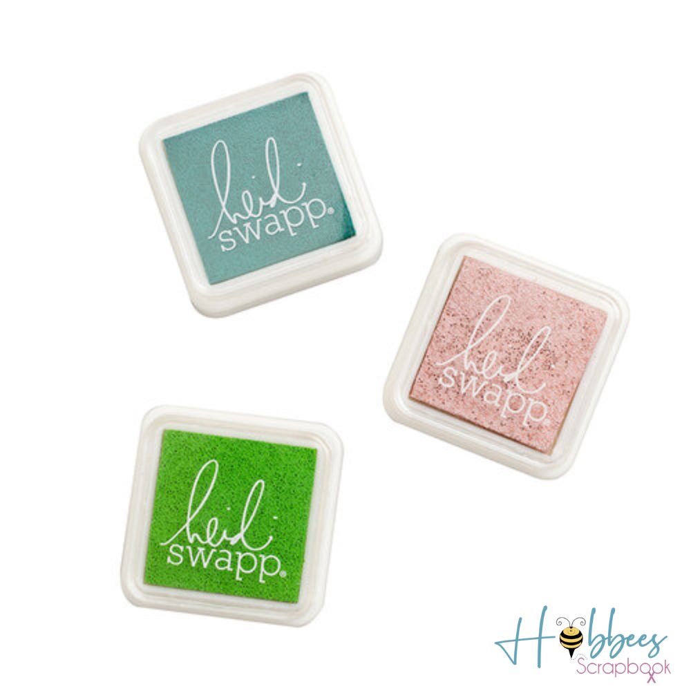 Mini Chalk Ink Stamp Pads / Almohadillas de tinta de tiza Descontinuado Heidi Swapp