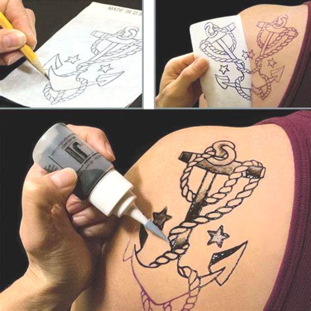 Jacquard Jagua Temporary Tattoo Kit / Kit de Tatuaje Temporal Jacquard Jagua Pintura Jacquard