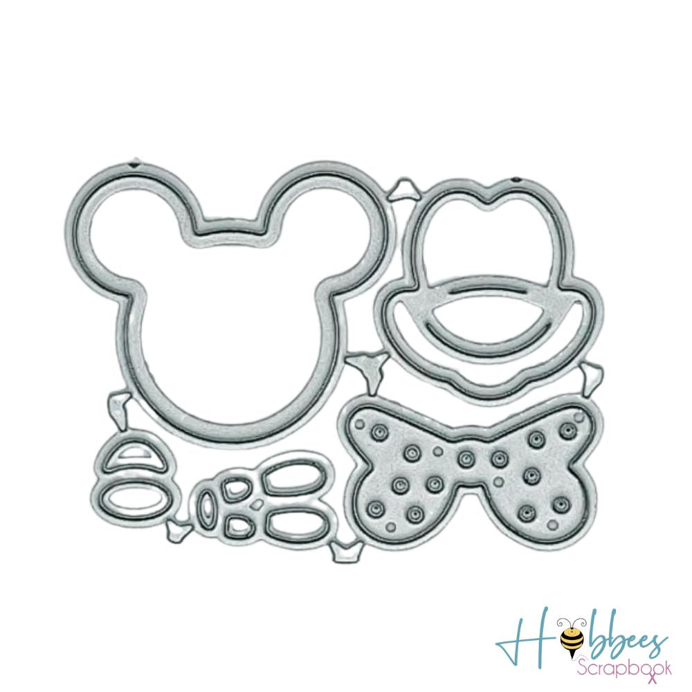 Suaje de Mickey y Minnie Universal Dados de Corte / Suajes / Troqueles Hobbees