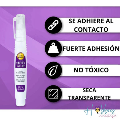 Fast Drying Tacky Glue Pen / Bolígrafo Adhesivo de Secado Rápido Adhesivos / Pegamentos Aleene&