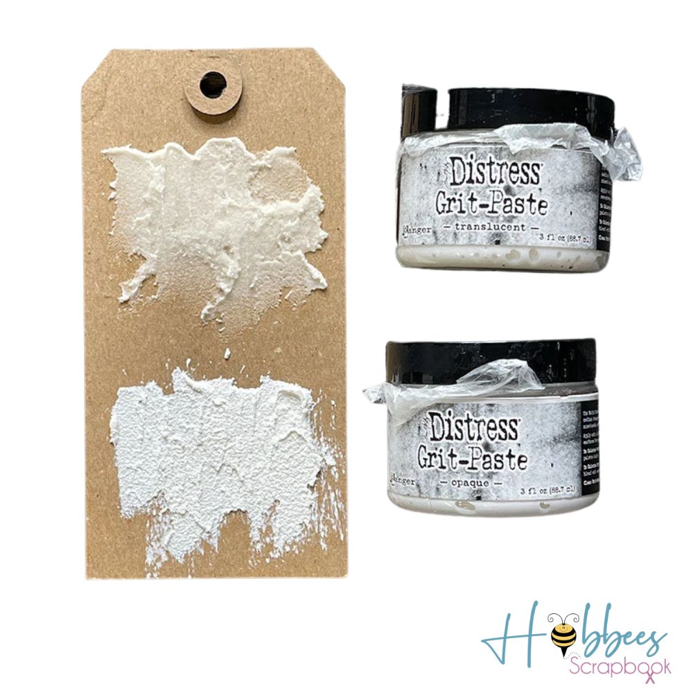 Tim Holtz Distress Grit Paste Opaque / Pasta de Arena Opaca Pastas Texturizadoras y Medios Mixtos Tim Holtz