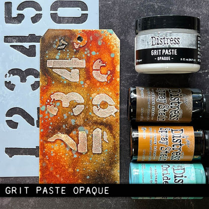 Tim Holtz Distress Grit Paste Opaque / Pasta de Arena Opaca Pastas Texturizadoras y Medios Mixtos Tim Holtz