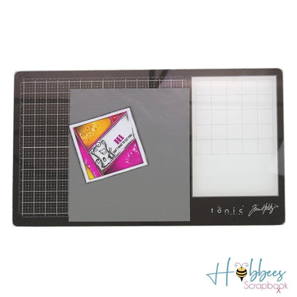 Tim Holtz Media Grip Mat 10.5 x 12 / Tapete de Silicona Tapetes, Mats Tim Holtz