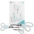 Craft Scissors Turquoise / 3 Tijeras para Manualidades Turquesa Tijeras / Cutters We R Memory Keepers