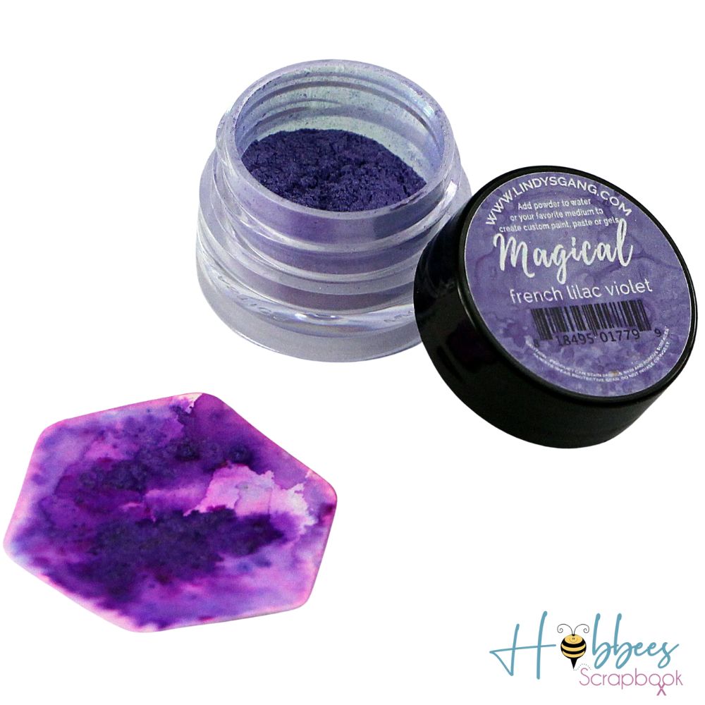 Magicals French Lilac Violet / Pigmento Acuarelable en Polvo Violeta Acuarela Lindy&