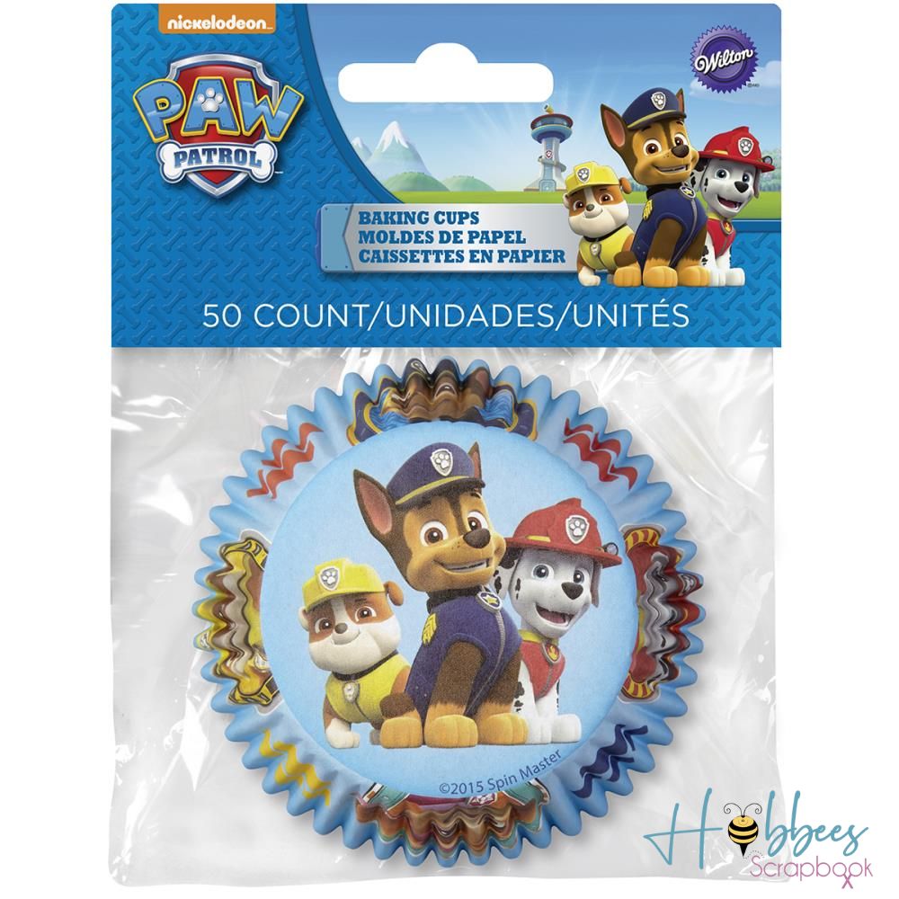 Paw Patrol Baking Cups / Capacillos Patrulla Canina Descontinuado Wilton