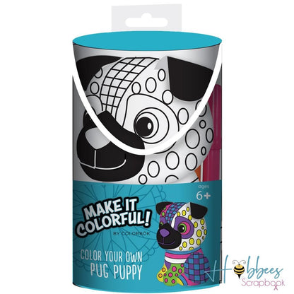 Make it Colorful Puppy / Colorea tu Perrito Colores y Plumones Colorbok