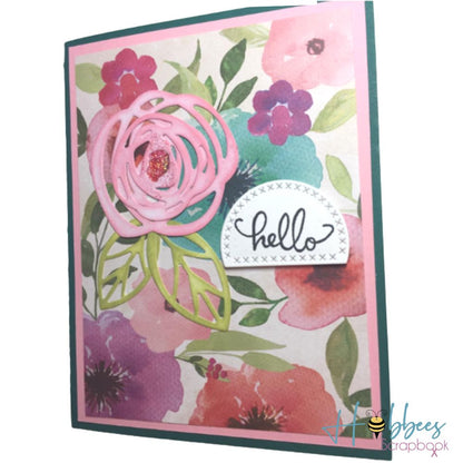 Wildflower Cardstock / Block de Cartulina Flor Silvestre Papel DCWV