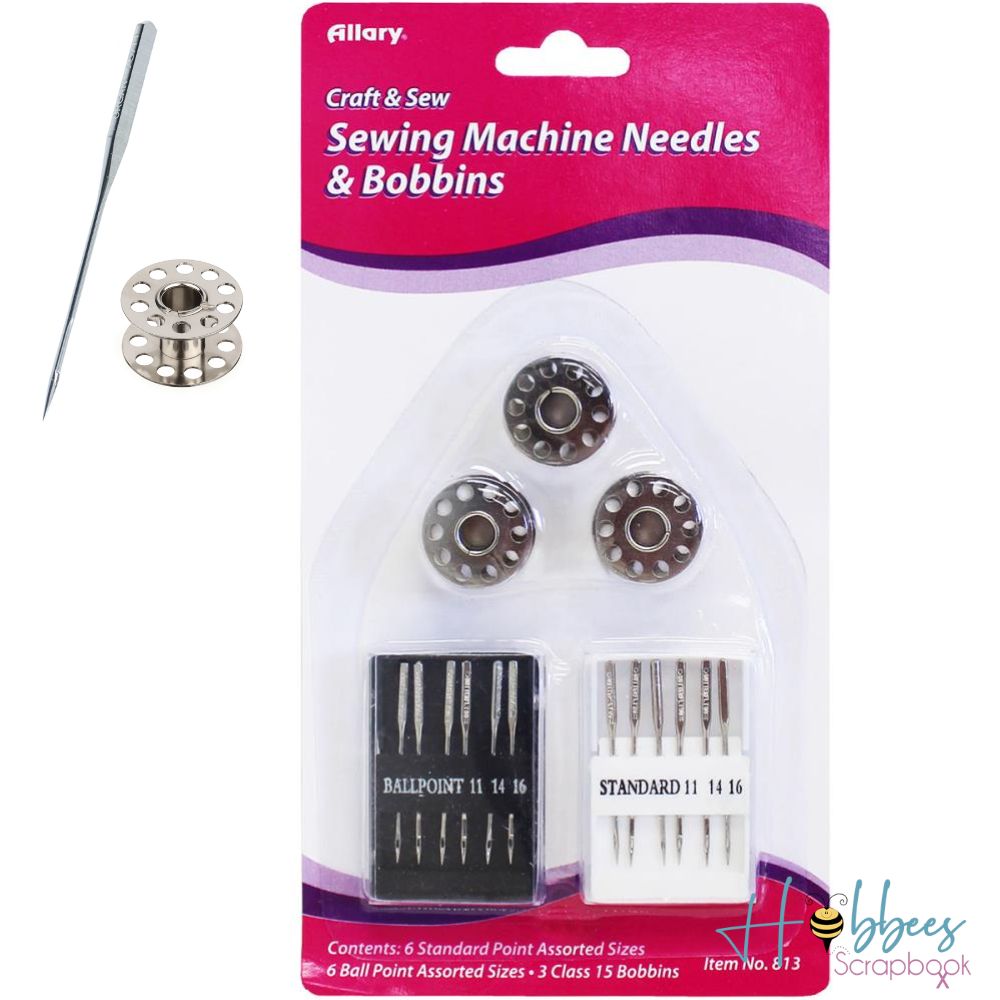 Sewing Machine Needles / Agujas para Máquinas de Coser Costura Allary