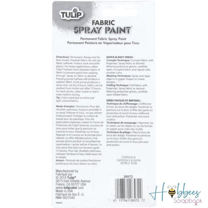 Tulip Fabric Spray Paint Diamond Glitter / Spray para Tela con Purpurina Diamante Pintura para Tela Tulip