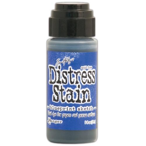 Tim Holtz -Distress Stain Blueprint Sketch / Tinta Azul Tintas Ranger