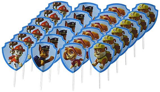 Paw Patrol Fun Pix / Palillos Decorativos Paw Patrol Repostería Wilton