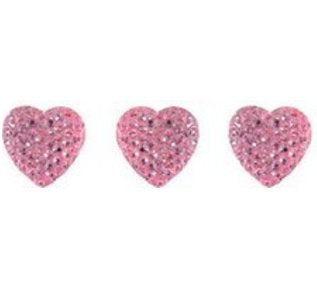 Hearts Glitter Brads / Chinches de Corazones Brillantes Adornos / Embellishments American Crafts