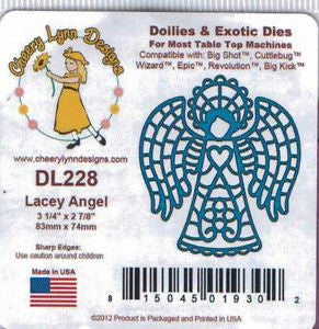 Suaje de Corte de Angel / Lacey Angel Dies Descontinuado Cheery Lynn Designs