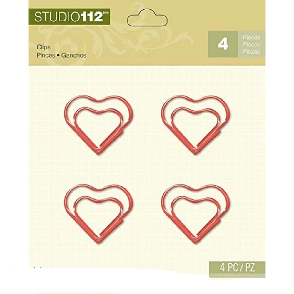 Heart Clips / Clips de Corazón Accesorios Studio 112