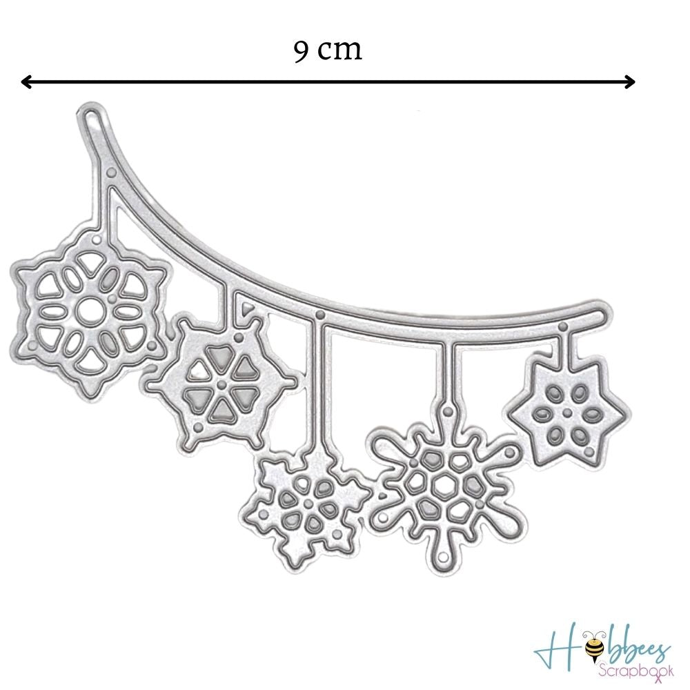Suaje Guía Copos de Nieve Dados de Corte / Suajes / Troqueles Hobbees