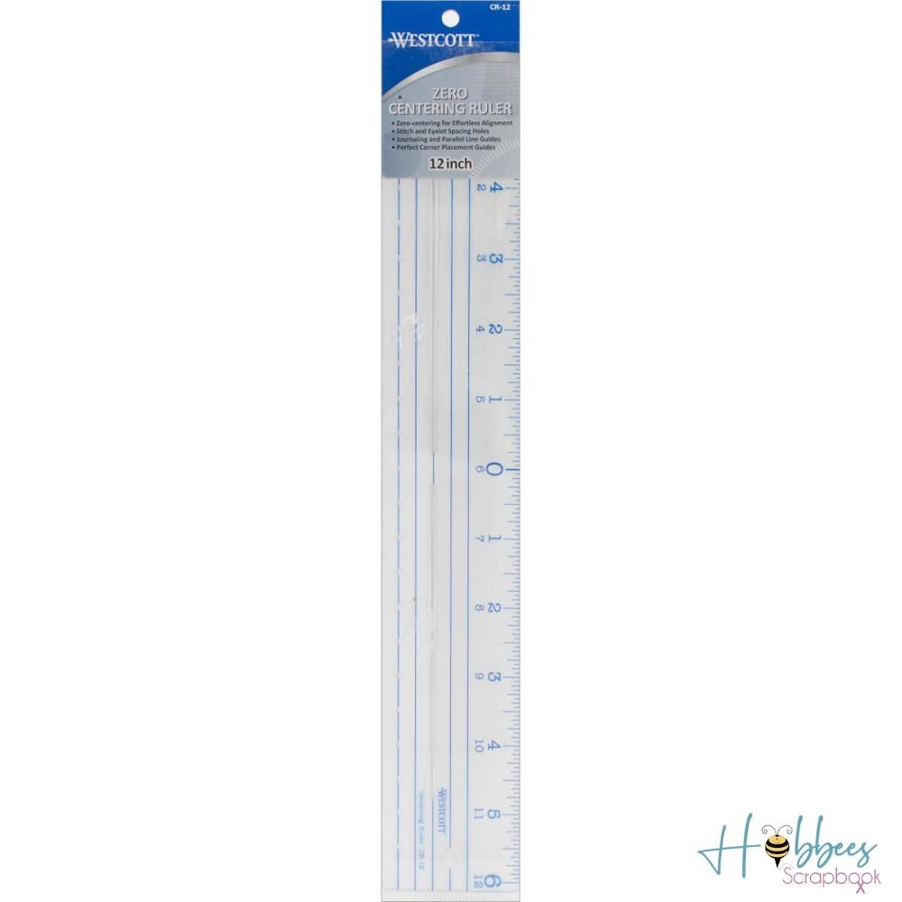 Plastic Ruler 12 &quot;/ Regla de Plástico Herramientas Westcott