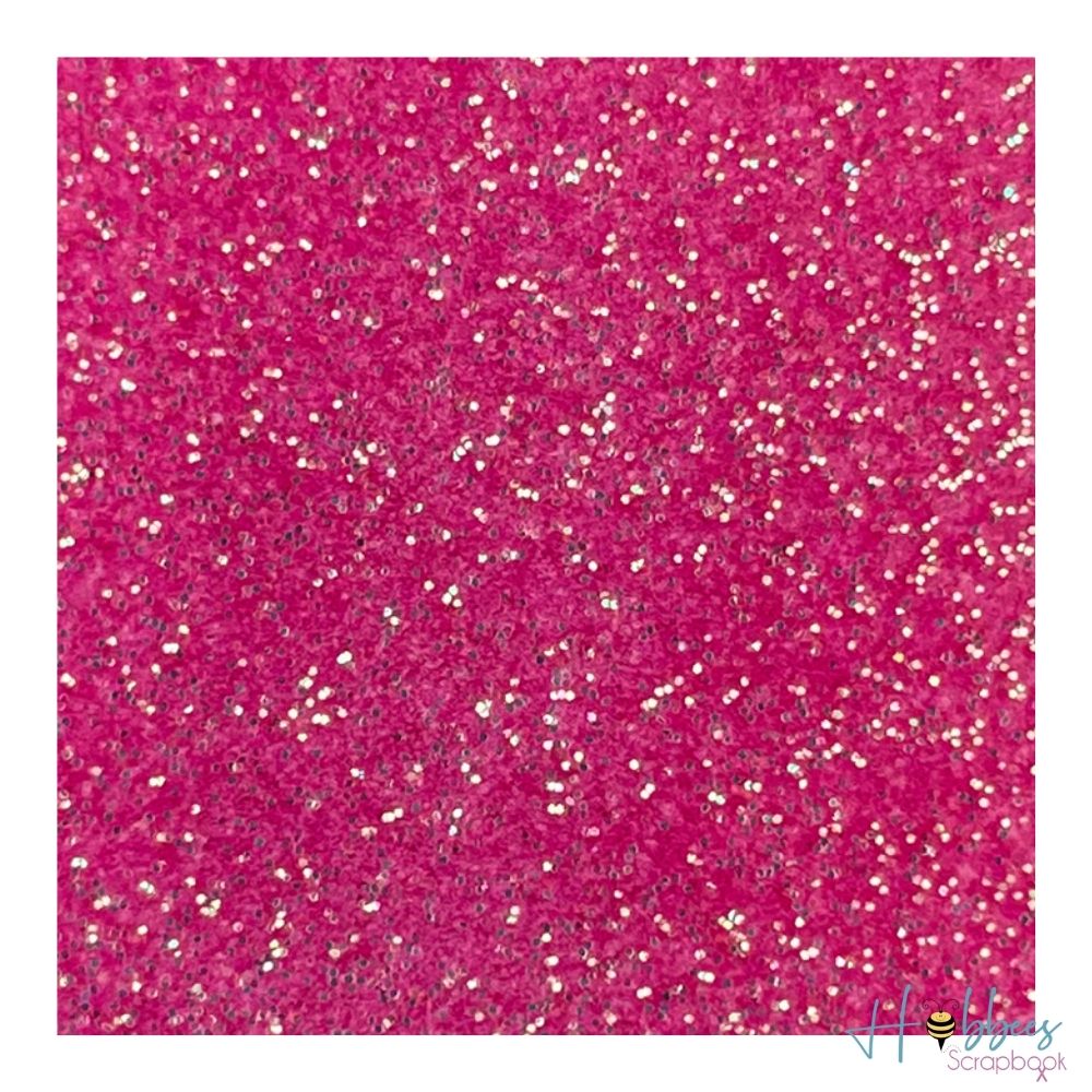 Punch Glitter Embossing Powder / Polvo de Embossing Glitter Rosa Translúcido Polvos de Embossing Wow!