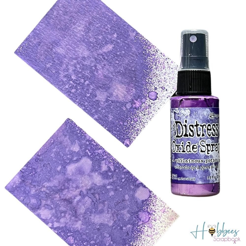 Distress Oxide Spray Villainous Potion / Tinta en Spray Morado Pintura y Medios Mixtos Ranger