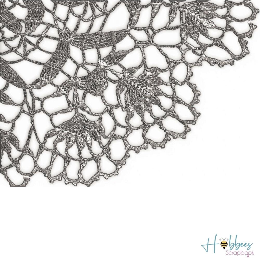 3D Textured Impressions Doily / Folder de Grabado 3D Blonda Folders de Grabado Sizzix