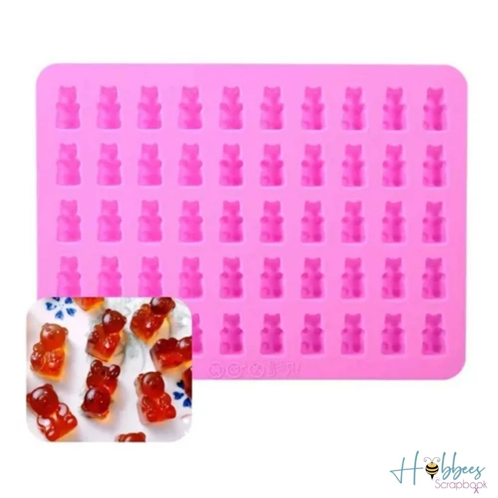 Gummy Bear Silicone Mold / Molde de Silicón de Panditas Repostería Lorann Gourmet