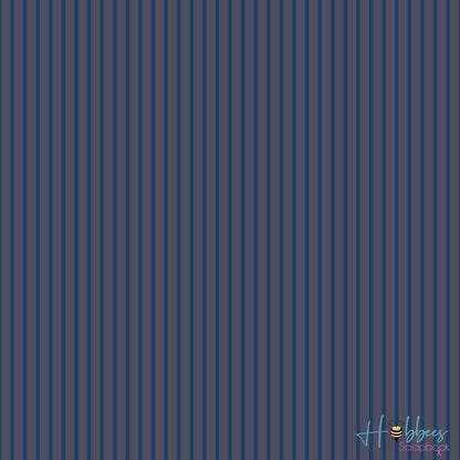 Denim Blues Navy Stripes / Hoja Papel con Mezclilla Rayas Azul Marino Papel, Hojas Sueltas We R Memory Keepers