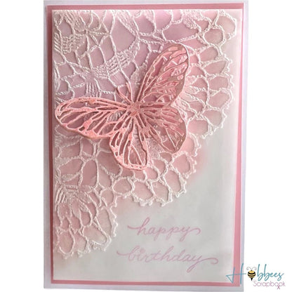 3D Textured Impressions Doily / Folder de Grabado 3D Blonda Folders de Grabado Sizzix