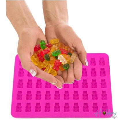 Gummy Bear Silicone Mold / Molde de Silicón de Panditas Repostería Lorann Gourmet