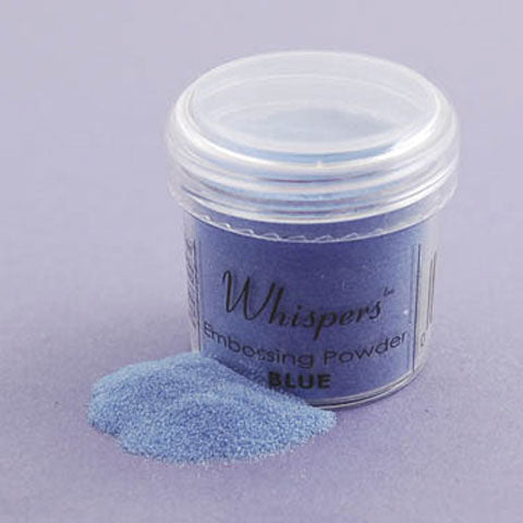 Whispers Enchanted Blue Embossing Powder / Polvos de Realce Azul Polvos de Embossing Darice