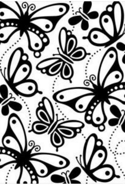 Butterflies Embossing / Folder de Grabado Mariposas Descontinuado Darice