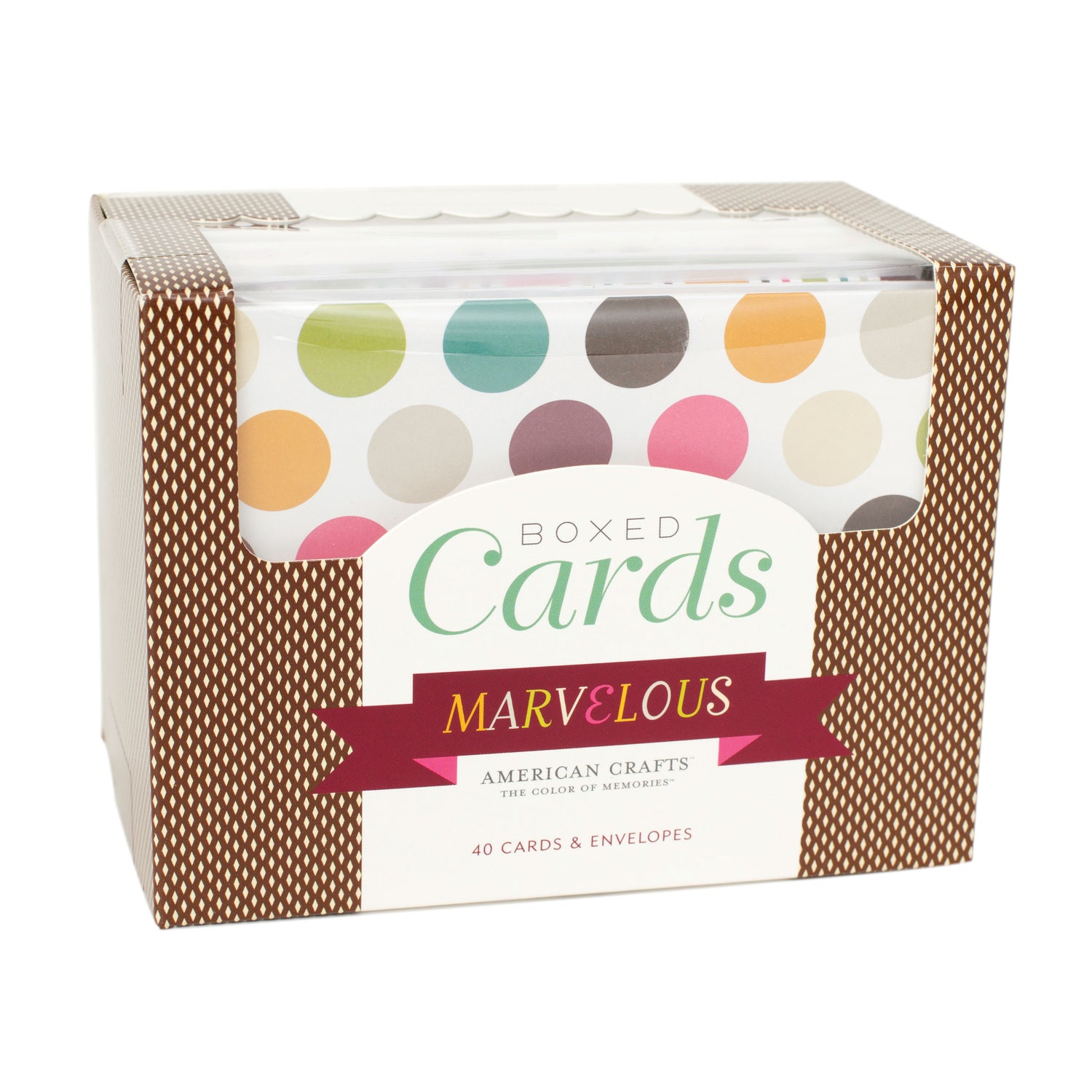 Marvelous Box of Cards / Tarjetas y Sobres de Estampas Variadas Papel DCWV