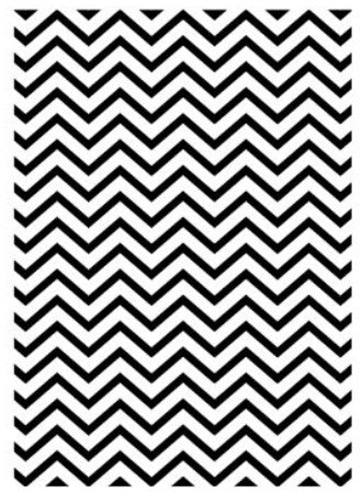 Embossing Folder Chevron / Folder de Grabado Zig Zag Descontinuado Darice