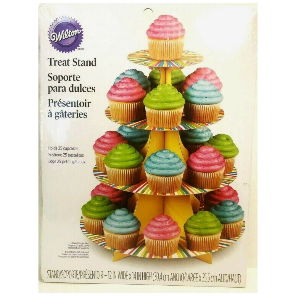 Colorful Treat Stand / Base Para Cupcakes y Dulces Repostería Wilton