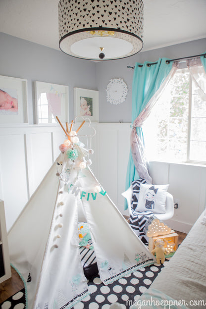 DIY Teepee Kit / Tienda de Campaña Infantil - Tipi de Lona Descontinuado We R Memory Keepers