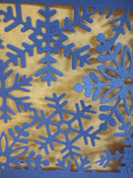 Snowflake Design Background / Suaje Fondo de Copos de Nieve Dados de Corte / Suajes / Troqueles Darice