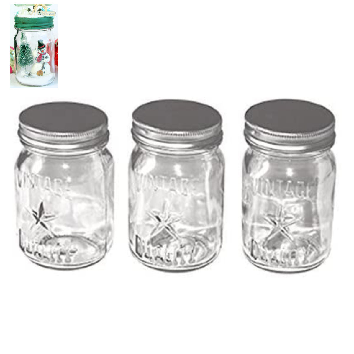 2/4pcs Mason Jars Frascos Vidrio Tapas 8 Oz Frascos - Temu