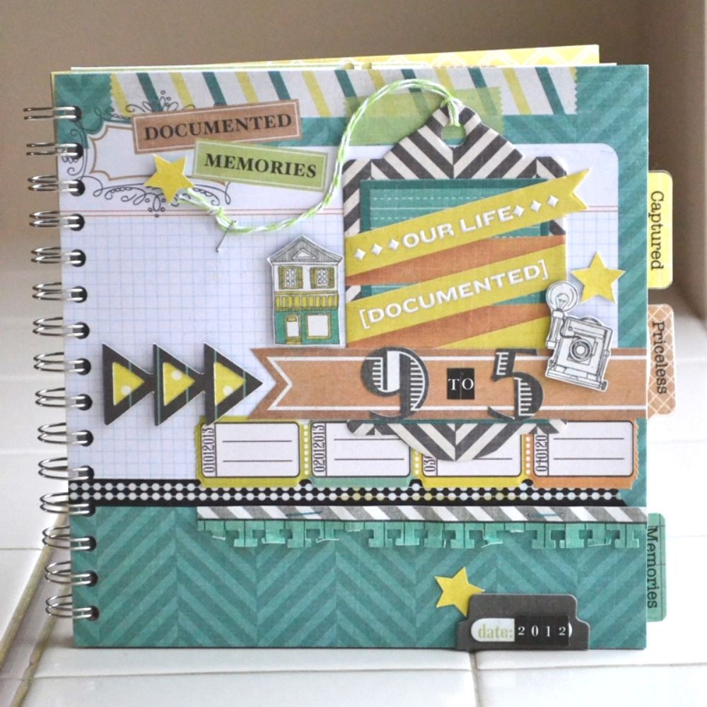 We R Memory Keepers The Cinch Designer Book Board 2-6x6in