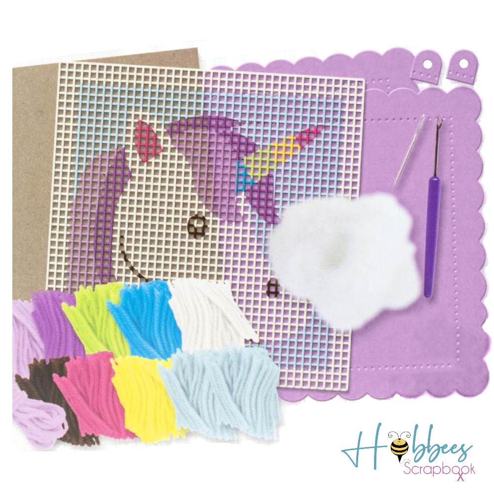 Sew Cute! Hook Kit Unicorn / Kit de Unicornio Adornos / Embellishments Colorbok