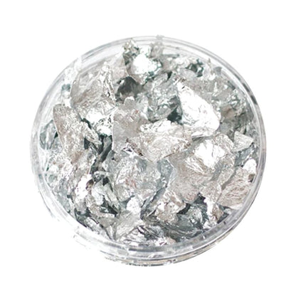 Swapp Silver Foil Flakes / Hojas de Aluminio - Plata Adornos / Embellishments Heidi Swapp