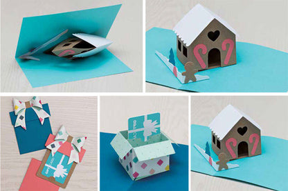 Pop-up Gingerbread House Die /  Suaje de Casa Muñeco de Gengibre en 3D Descontinuado We R Memory Keepers