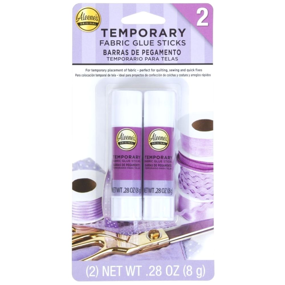 Temporary Fabric Glue Sticks / Pegamento Temporal para Telas Adhesivos / Pegamentos Aleene&