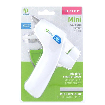 High-Temp Mini Glue Gun / Pistola de Silicón Alta Temperatura Adhesivos / Pegamentos Ad Tech