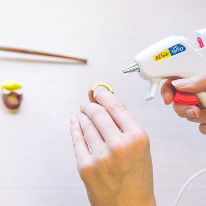 High-Temp Mini Glue Gun / Pistola de Silicón Alta Temperatura Adhesivos / Pegamentos Ad Tech