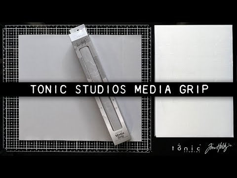 Tim Holtz Media Grip Mat 10.5 x 12 / Tapete de Silicona Tapetes, Mats Tim Holtz