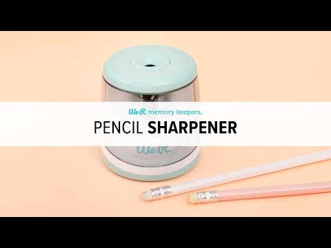 WeR Electric Pencil Sharpener / Sacapuntas Eléctrico