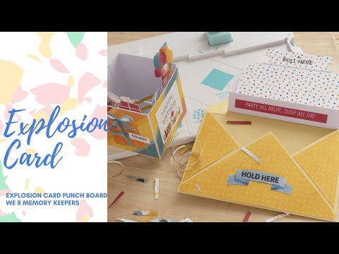 Explosion Card Punch Board Rubber Bands / Ligas de Goma para Tarjetas Explosivas