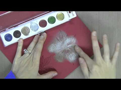 Metallic Rub-On Paint Palette 2 / Pintura Metálica para Frotar