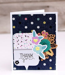 Denim Blues Paper Pad / Block de Papel Mezclillas 6 x 6 Descontinuado We R Memory Keepers