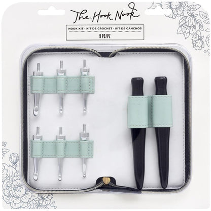 Interchangeable Crochet Hook Set / Kit de Ganchillos Intercambiables Tejido The Hook Nook